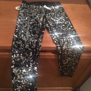 Sequin leggings in excellent condition